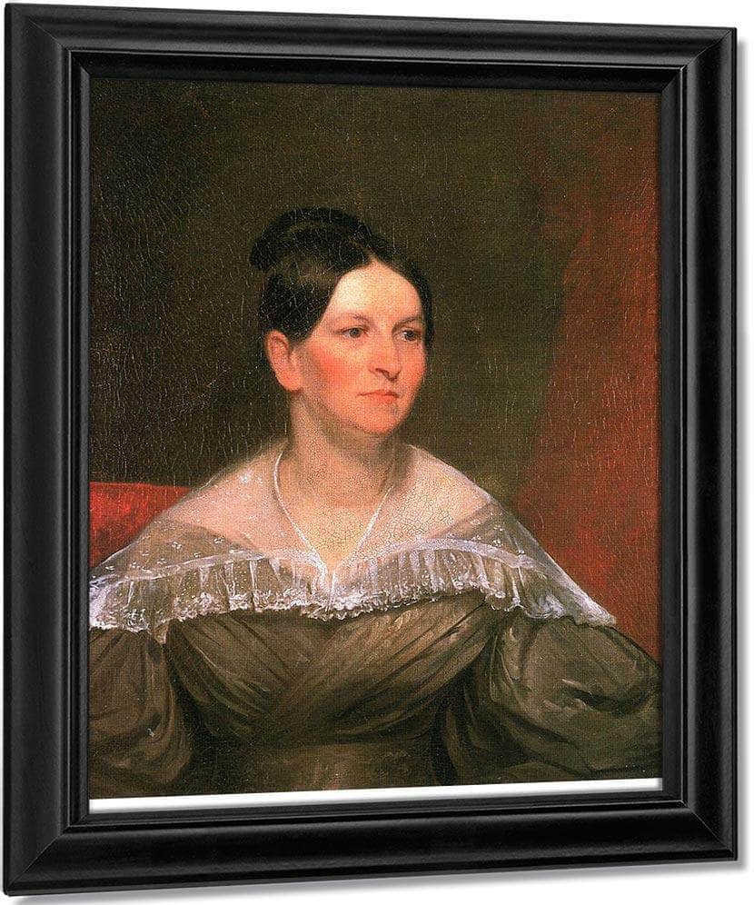 Portrait Of A Matron In A Tignon By Samuel F. B Fine Art Print