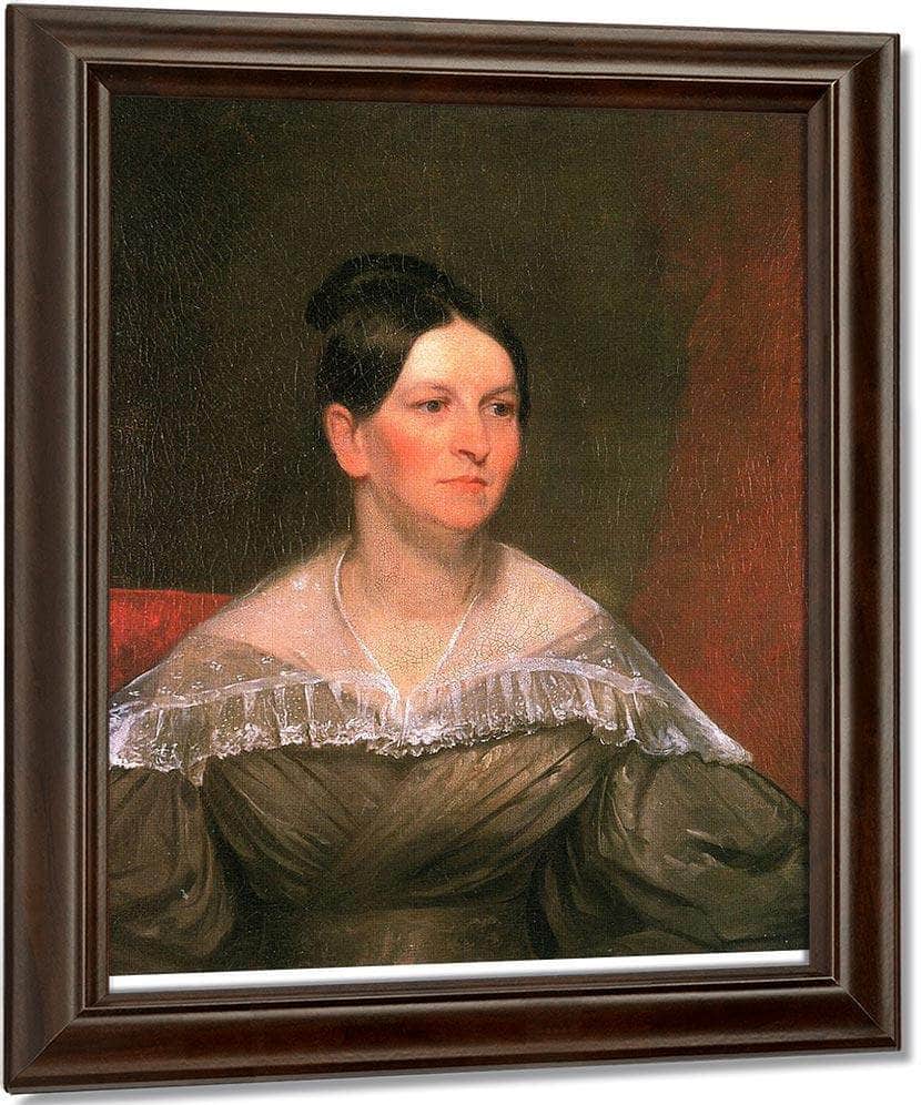 Portrait Of A Matron In A Tignon By Samuel F. B Fine Art Print