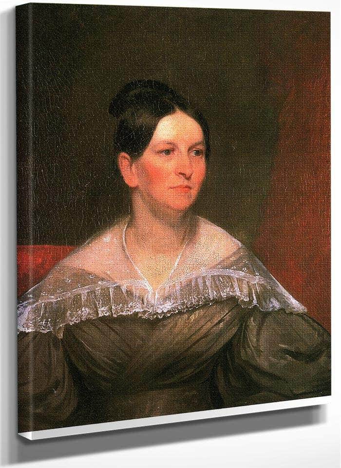 Portrait Of A Matron In A Tignon By Samuel F. B Fine Art Print