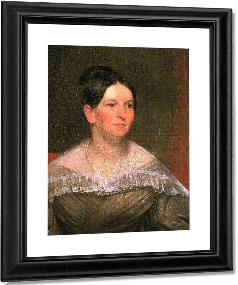 Portrait Of A Matron In A Tignon By Samuel F. B Fine Art Print