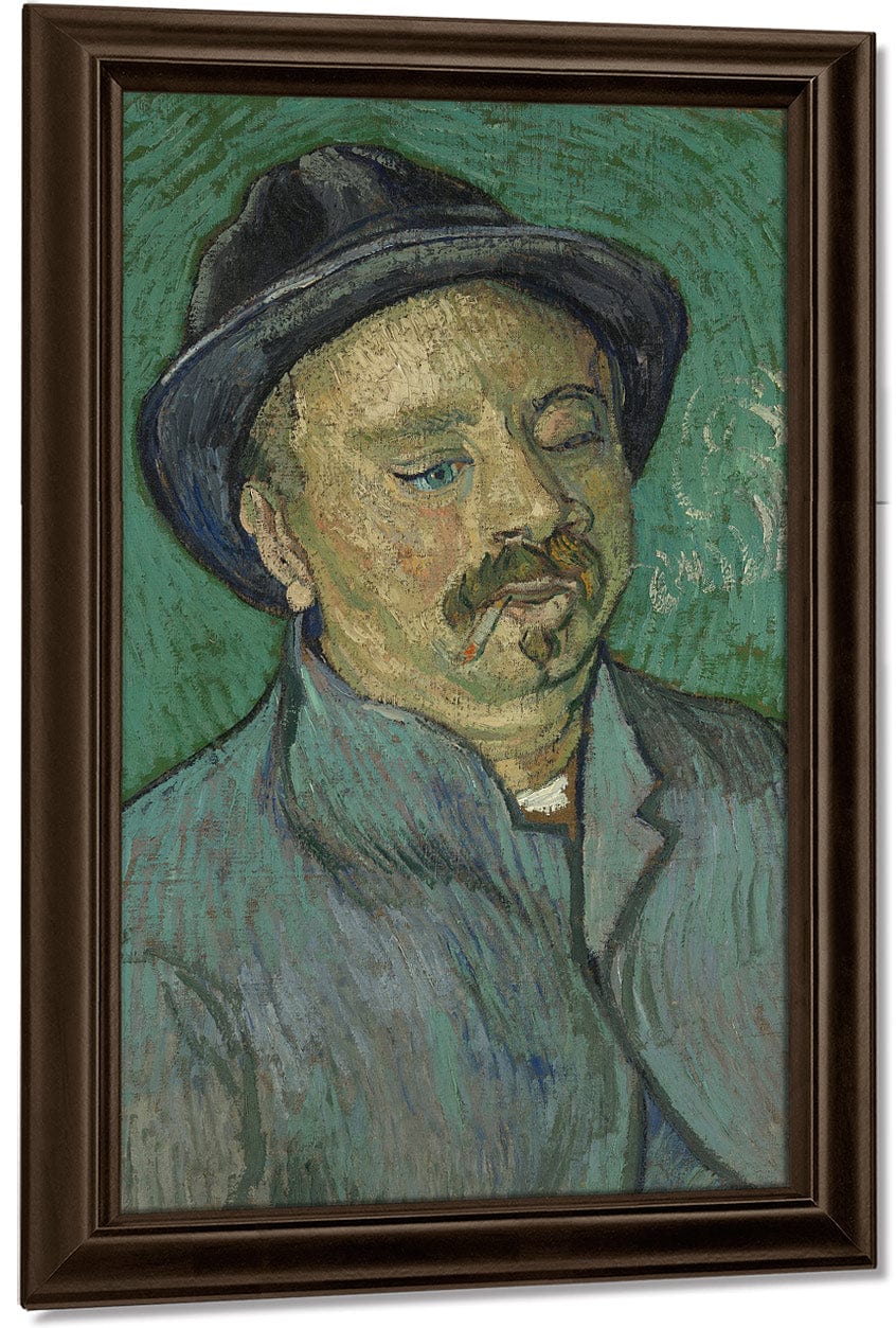 Portrait Of A One Eyed Man By Vincent Van Gogh Fine Art Print