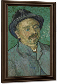 Portrait Of A One Eyed Man By Vincent Van Gogh Fine Art Print