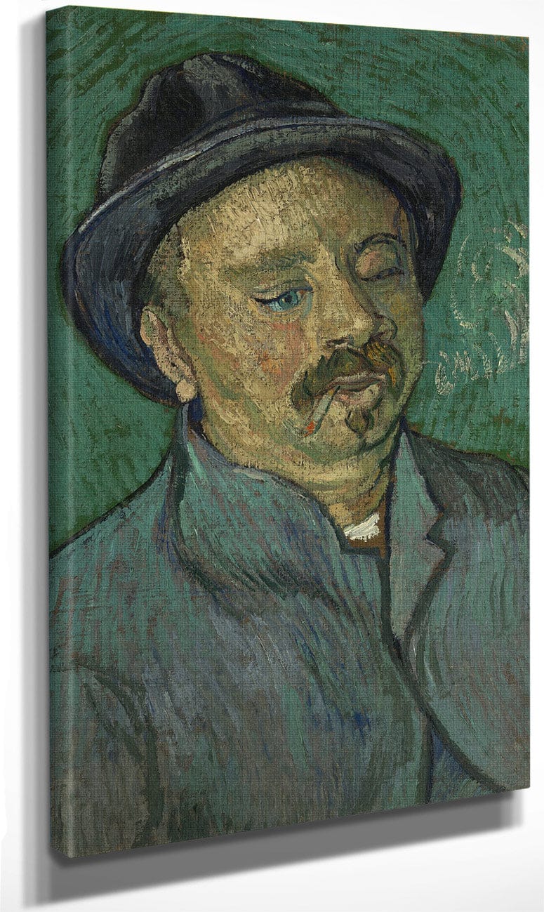 Portrait Of A One Eyed Man By Vincent Van Gogh Fine Art Print
