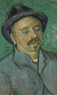 Portrait Of A One Eyed Man By Vincent Van Gogh Fine Art Print