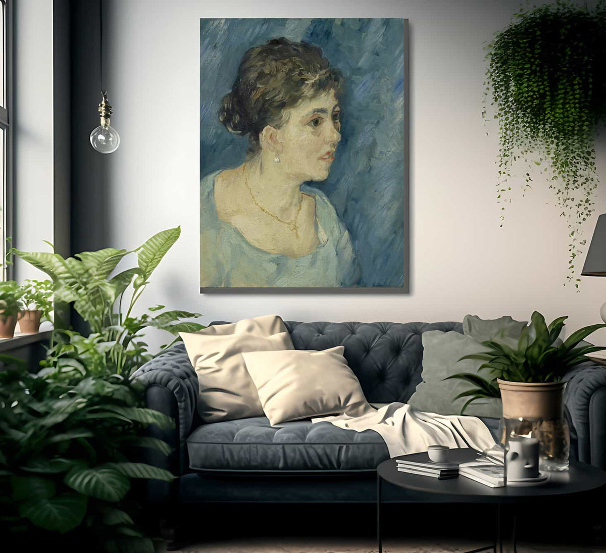 Portrait Of A Prostitute By Vincent Van Gogh Fine Art Print