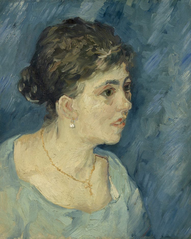 Portrait Of A Prostitute By Vincent Van Gogh Fine Art Print