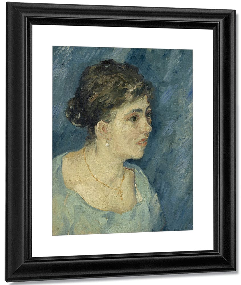 Portrait Of A Prostitute By Vincent Van Gogh Fine Art Print