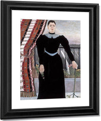 Portrait Of A Woman 1895 By Henri Rousseau Fine Art Print