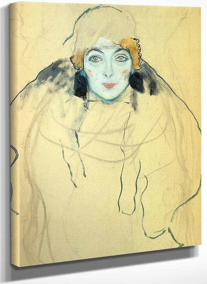 Portrait Of A Woman, 1917 1918 By Gustav Klimt Fine Art Print