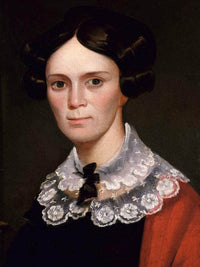 Portrait Of A Woman By George Catlin Fine Art Print