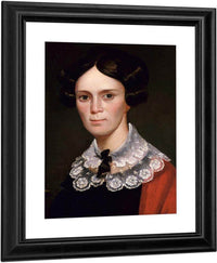 Portrait Of A Woman By George Catlin Fine Art Print