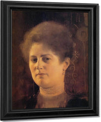 Portrait Of A Woman By Gustav Klimt Fine Art Print
