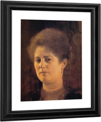 Portrait Of A Woman By Gustav Klimt Fine Art Print