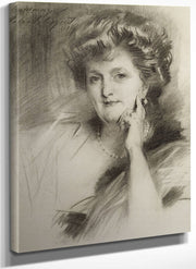 Portrait Of A Woman By John Singer Sargent Fine Art Print