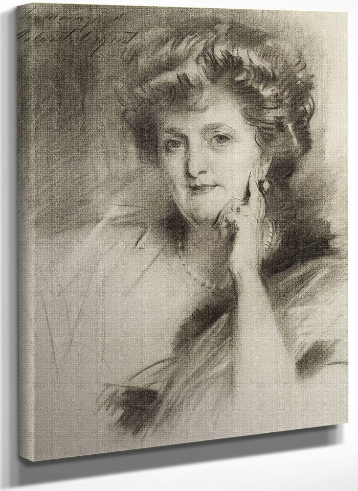 Portrait Of A Woman By John Singer Sargent Fine Art Print