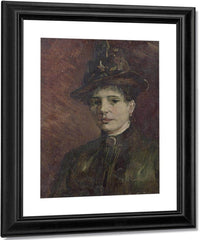 Portrait Of A Woman By Vincent Van Gogh Fine Art Print