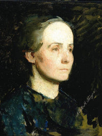 Portrait Of A Woman (Miss Gertrude Bloede) By Abbott Handerson Thayer Fine Art Print