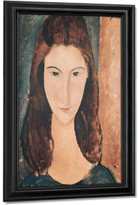 Portrait Of A Young Girl (Oil On Canvas) By Amedeo Modigliani Fine Art Print