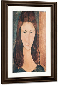 Portrait Of A Young Girl (Oil On Canvas) By Amedeo Modigliani Fine Art Print