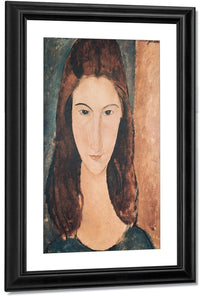 Portrait Of A Young Girl (Oil On Canvas) By Amedeo Modigliani Fine Art Print