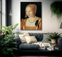 Portrait Of A Young Venetian Woman 1505 By Albrecht Durer Fine Art Print