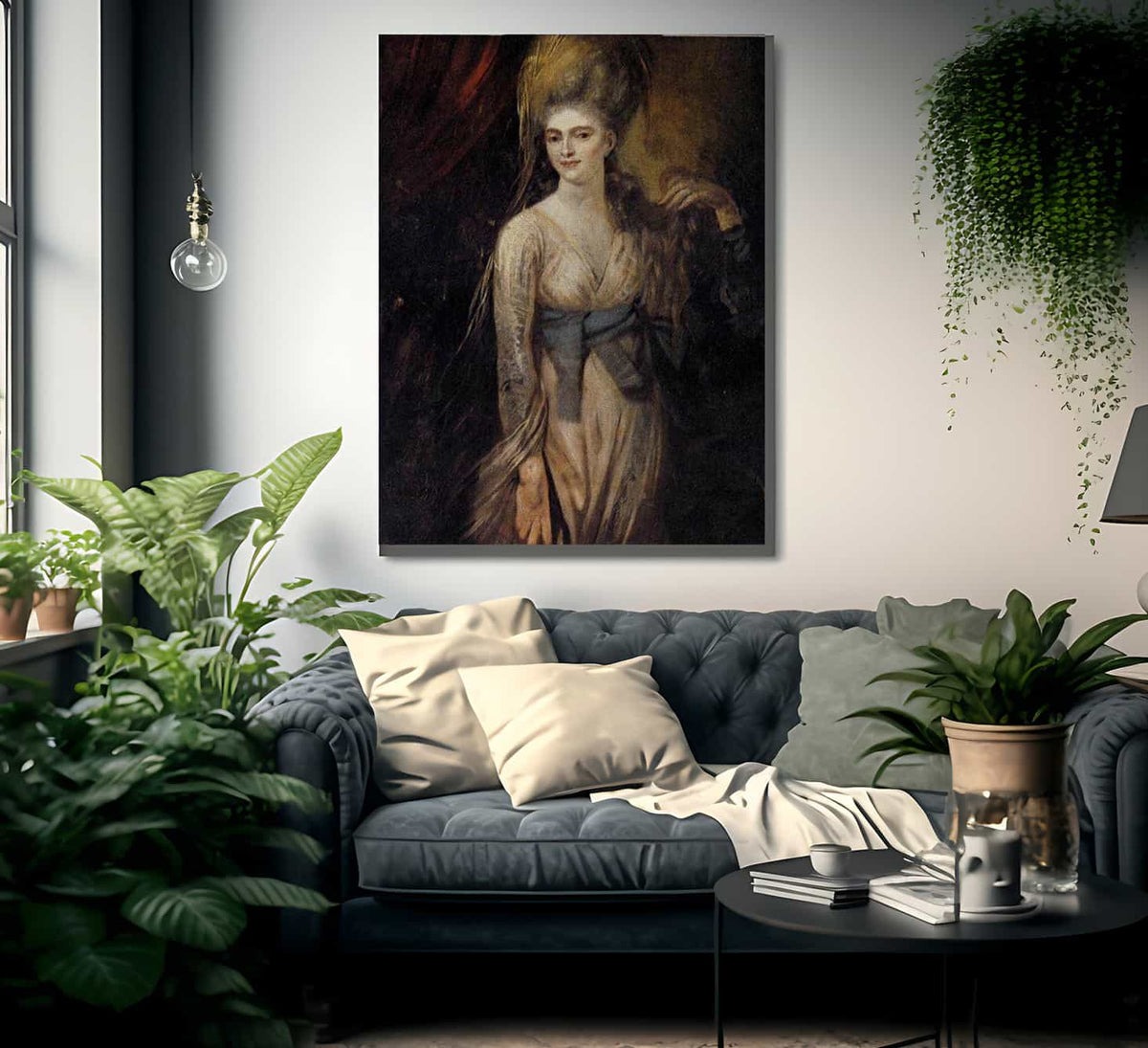 Portrait Of A Young Woman By Henry Fuseli Fine Art Print