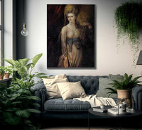 Portrait Of A Young Woman By Henry Fuseli Fine Art Print