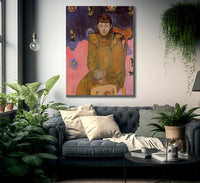 Portrait Of A Young Woman Vaite Jeanne Goupil 1896 2Nd Tahiti Period Ordrupgaard Collection Copenhagen By Paul Gauguin Fine Art Print