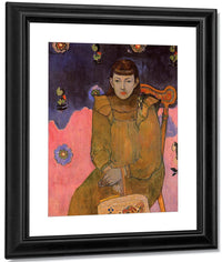 Portrait Of A Young Woman Vaite Jeanne Goupil 1896 2Nd Tahiti Period Ordrupgaard Collection Copenhagen By Paul Gauguin Fine Art Print