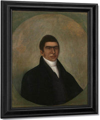 Portrait Of Abner Coker 1810 By Joshua Johnson Fine Art Print