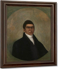 Portrait Of Abner Coker 1810 By Joshua Johnson Fine Art Print