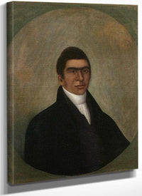 Portrait Of Abner Coker 1810 By Joshua Johnson Fine Art Print
