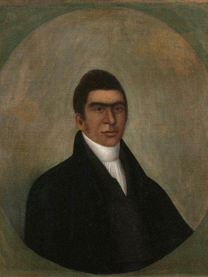 Portrait Of Abner Coker 1810 By Joshua Johnson Fine Art Print
