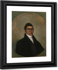 Portrait Of Abner Coker 1810 By Joshua Johnson Fine Art Print