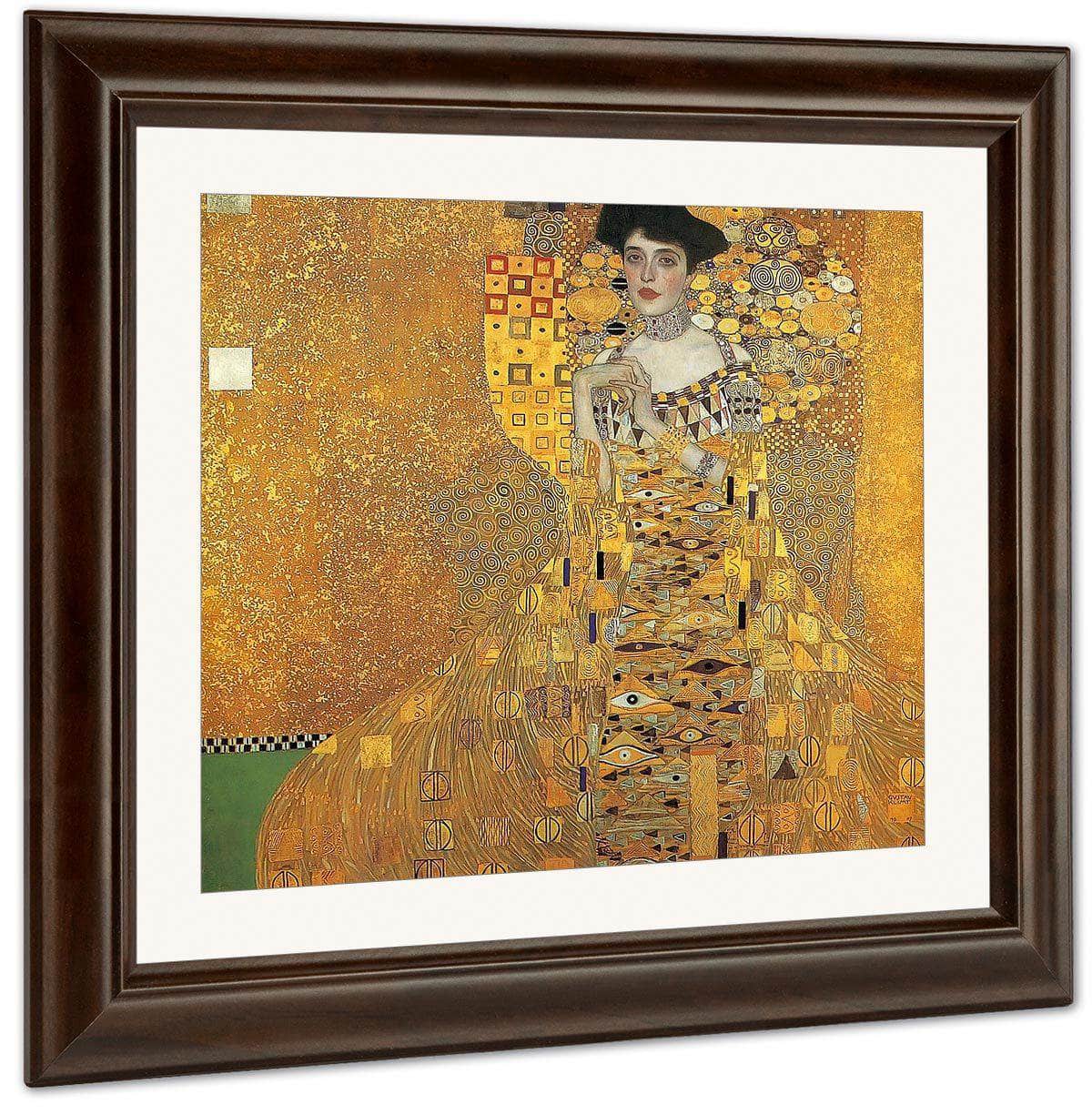 Portrait Of Adele Bloch Bauer I By Gustav Klimt Fine Art Print