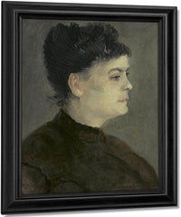 Portrait Of Agostina Segatori By Vincent Van Gogh Fine Art Print