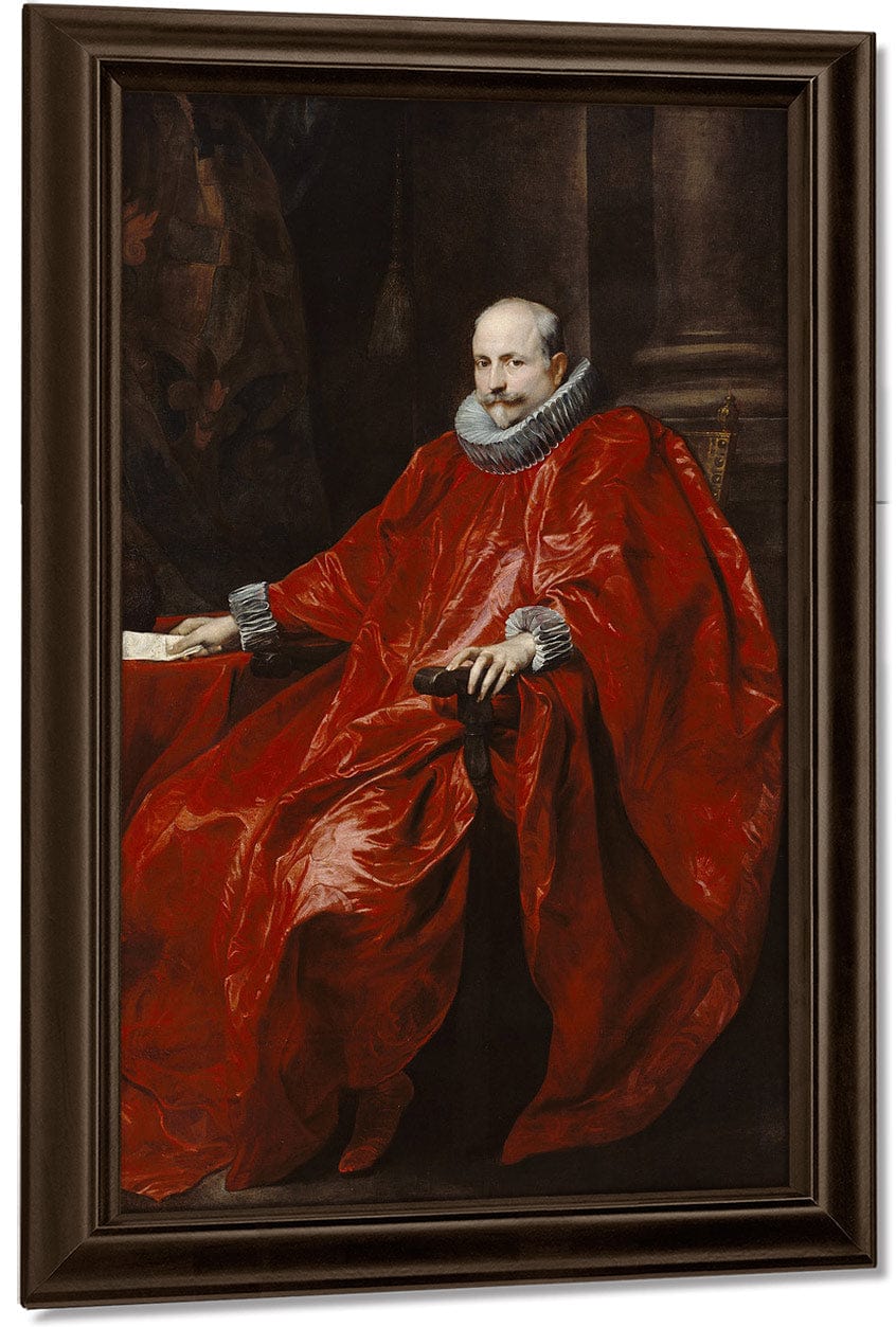 Portrait Of Agostino Pallavicini By Anthony Van Dyck Fine Art Print