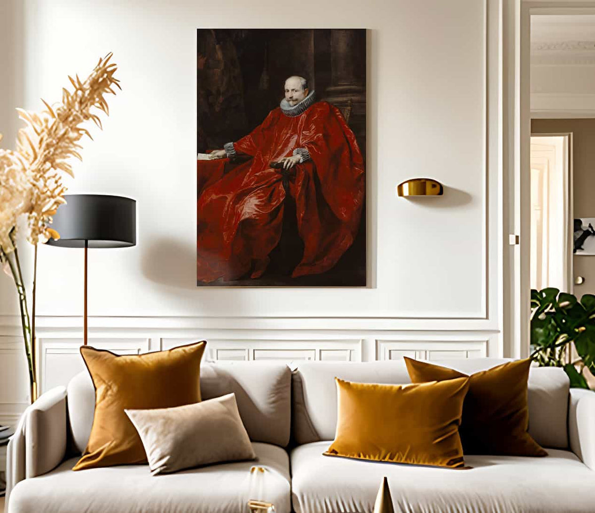 Portrait Of Agostino Pallavicini By Anthony Van Dyck Fine Art Print