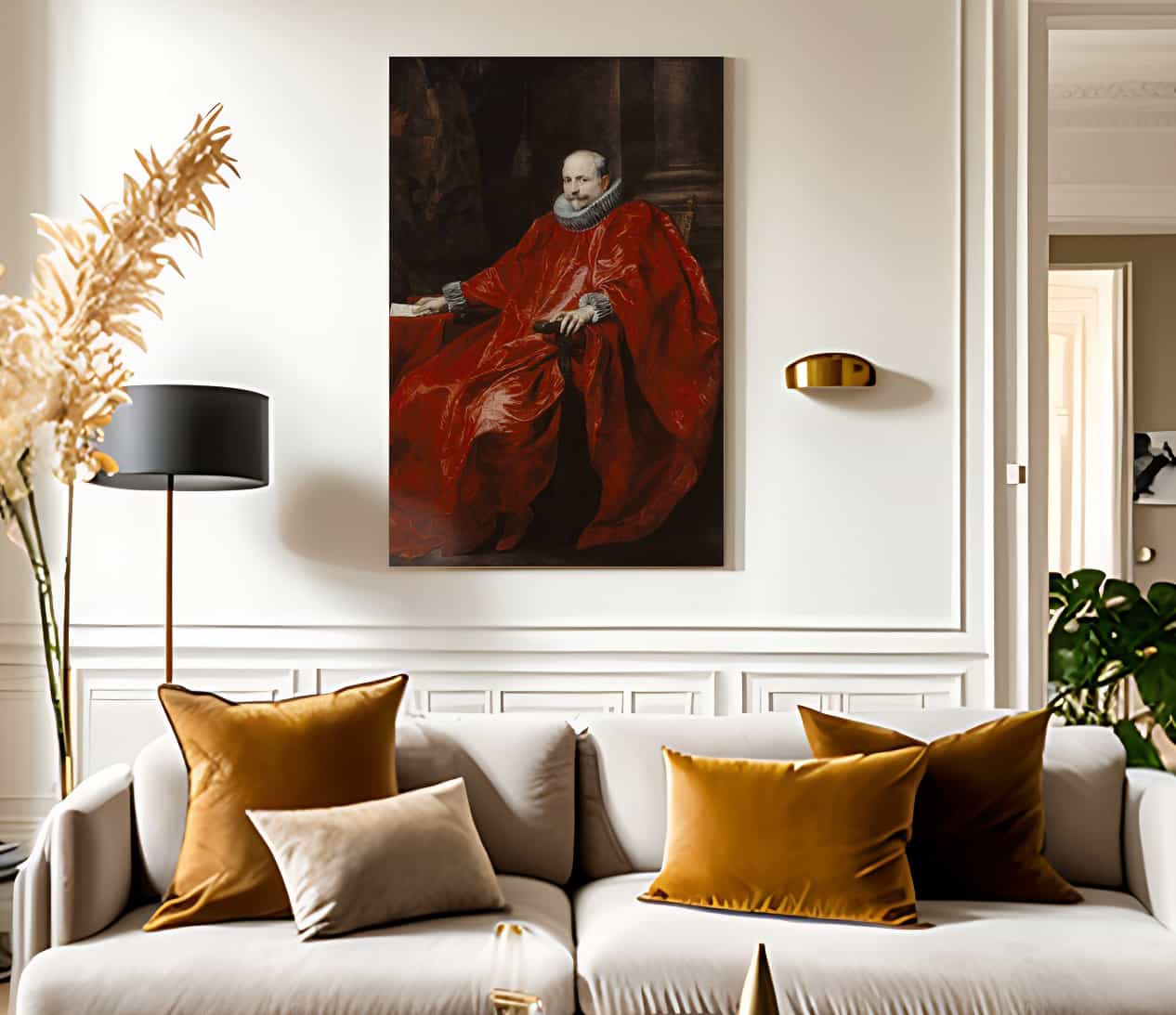 Portrait Of Agostino Pallavicini By Anthony Van Dyck Fine Art Print
