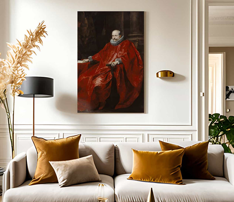 Portrait Of Agostino Pallavicini By Anthony Van Dyck Fine Art Print