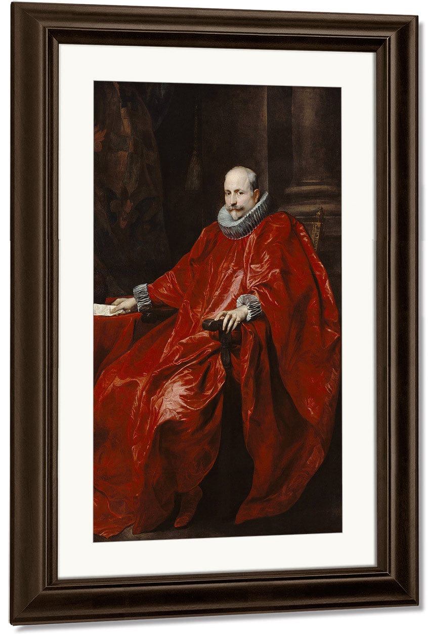 Portrait Of Agostino Pallavicini By Anthony Van Dyck Fine Art Print