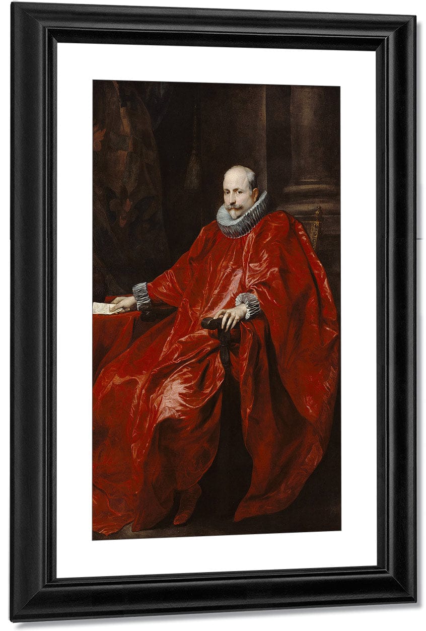 Portrait Of Agostino Pallavicini By Anthony Van Dyck Fine Art Print