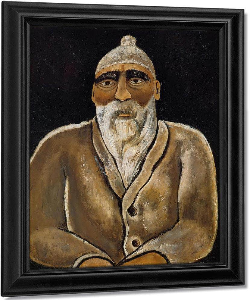 Portrait Of Alber Pinkham Ryder By Marsden Hartley Fine Art Print