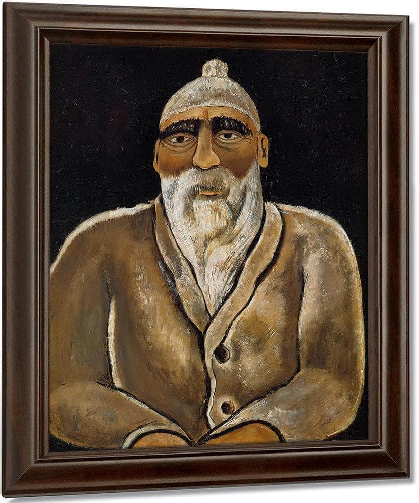 Portrait Of Alber Pinkham Ryder By Marsden Hartley Fine Art Print