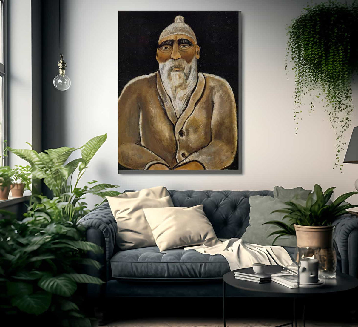 Portrait Of Alber Pinkham Ryder By Marsden Hartley Fine Art Print