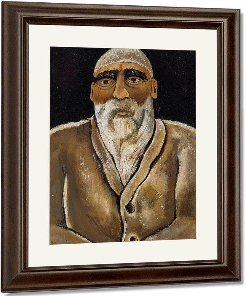 Portrait Of Alber Pinkham Ryder By Marsden Hartley Fine Art Print