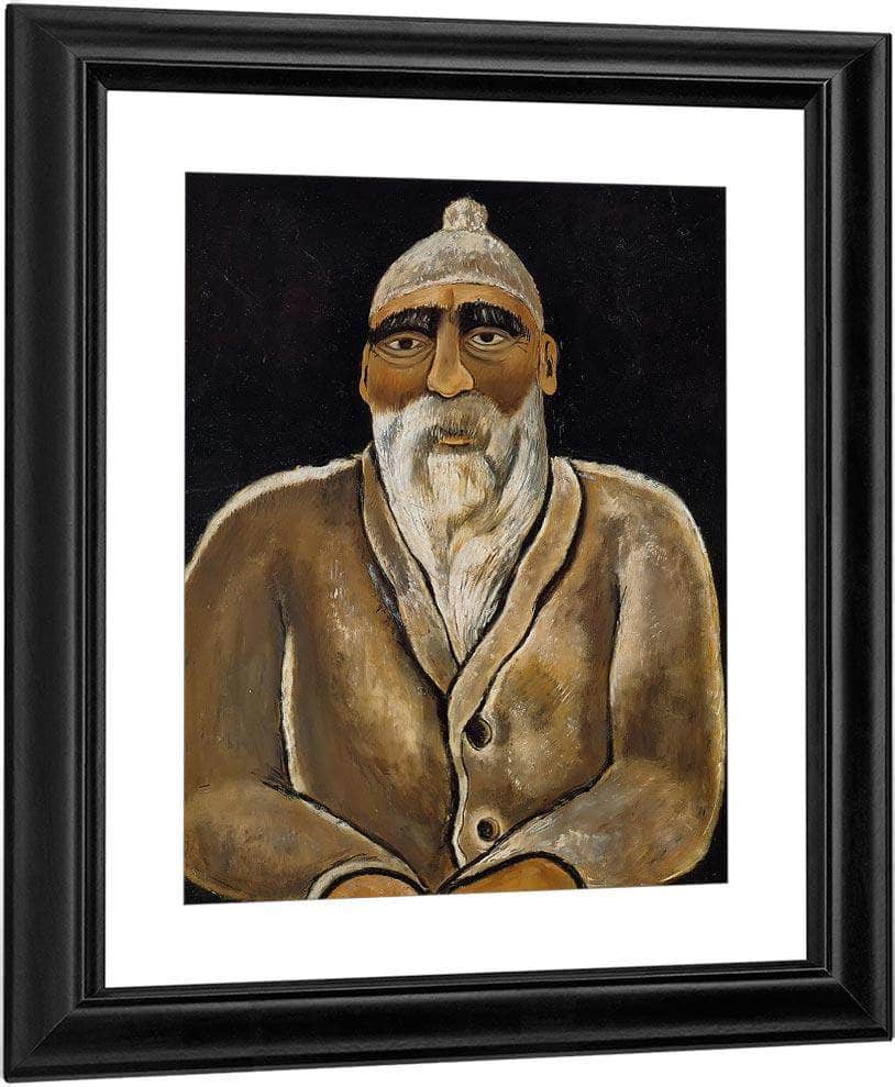Portrait Of Alber Pinkham Ryder By Marsden Hartley Fine Art Print