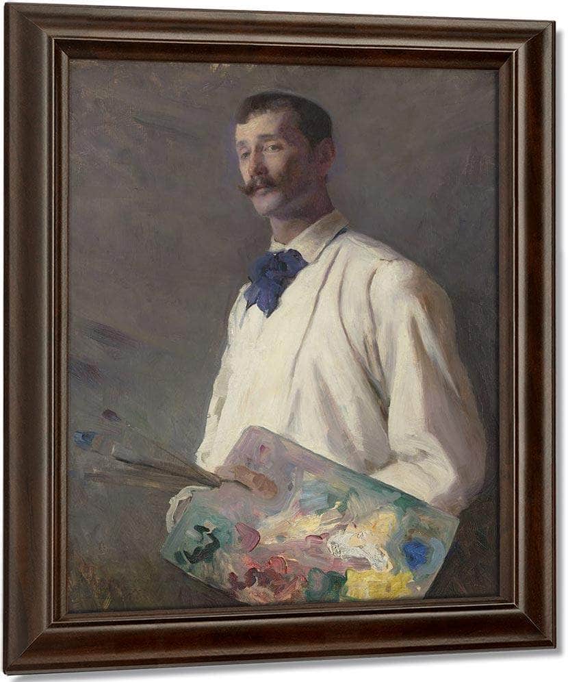 Portrait Of Alexander Harrison 1888 By Cecilia Beaux Fine Art Print