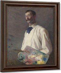 Portrait Of Alexander Harrison 1888 By Cecilia Beaux Fine Art Print