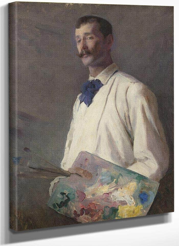 Portrait Of Alexander Harrison 1888 By Cecilia Beaux Fine Art Print